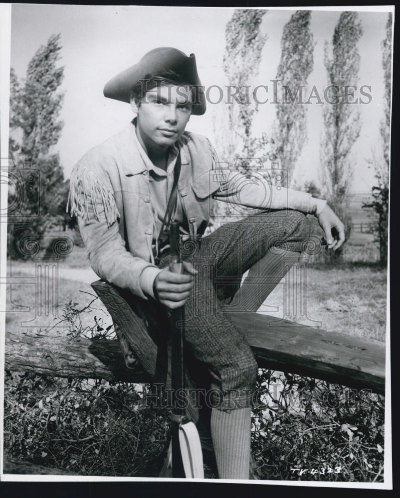 1957 Press Photo Hal Stalmaster Stars In Johnny Tremain - Historic Images