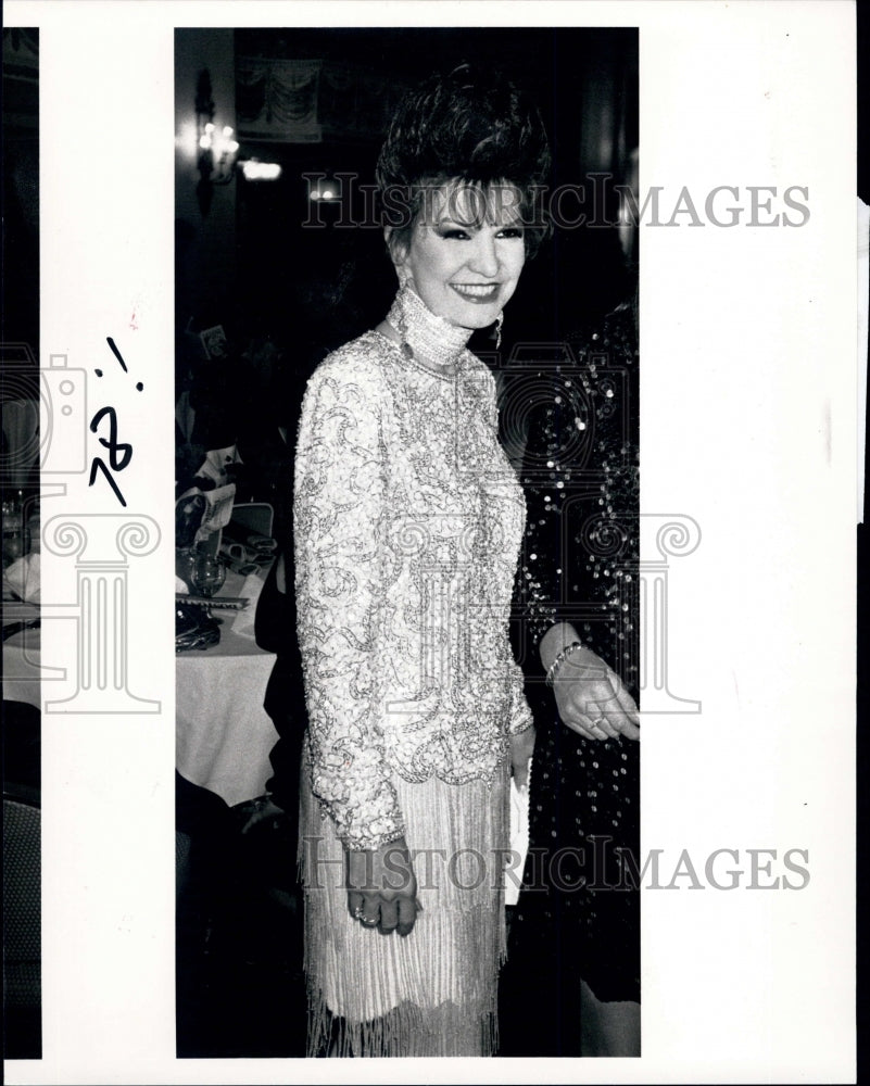 Press Photo Fashion Designer Yolanda Celucci - Historic Images