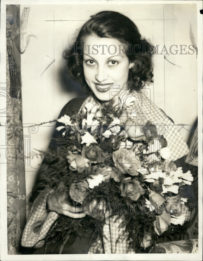 1934 Press Photo Mrs Anthony Centracchio associate justice Boston - Historic Images