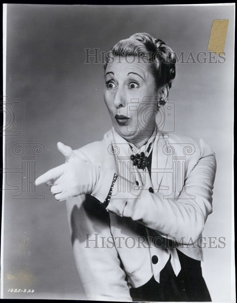 1950 Press Photo A picture of Charlotte Greenwood - Historic Images