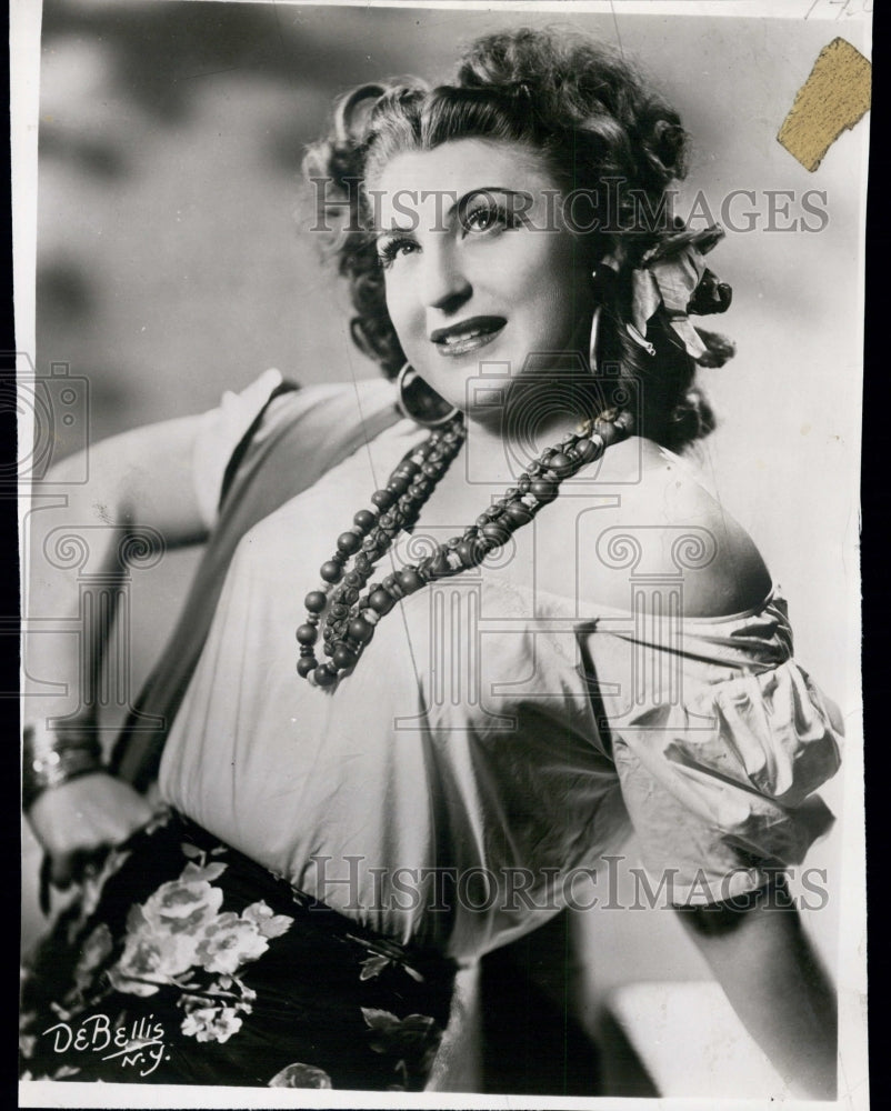 1950 Press Photo Opera star Margery mayer - Historic Images