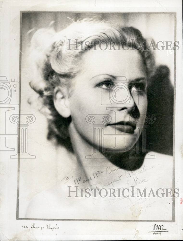 1946 Press Photo Actress, Toni Lupino - Historic Images