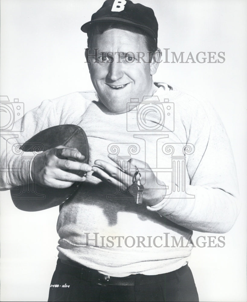 1953 Press Photo Actor Eddie Mayehoff - Historic Images