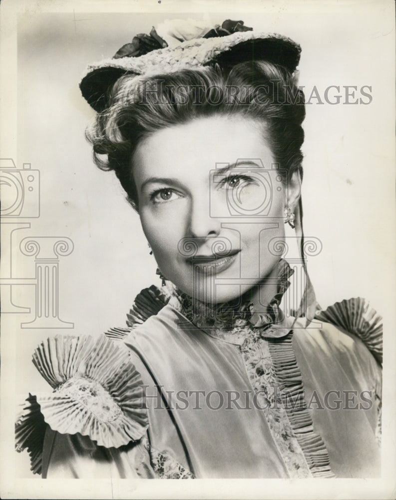 1957 Press Photo Christina Lund - Historic Images