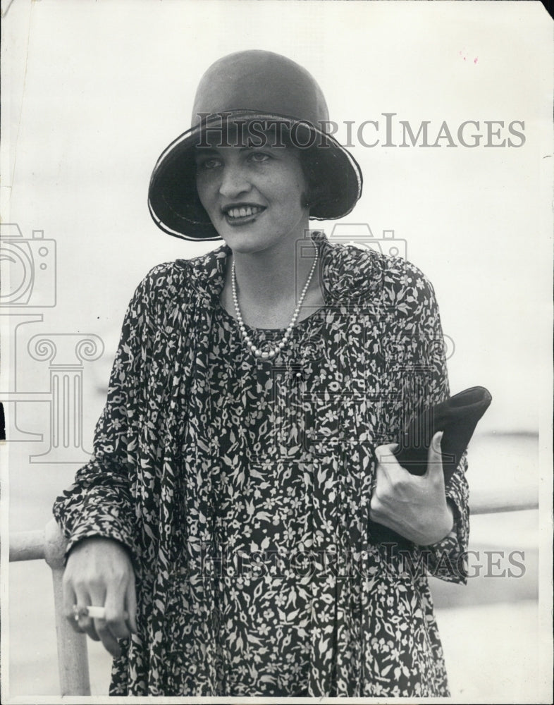 1928 Press Photo Mrs.George Hearst show in the picture - Historic Images