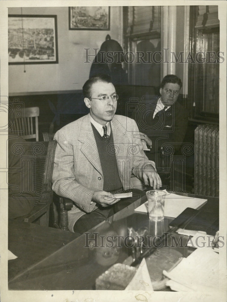 1942 Press Photo Maurice Solomon - Historic Images