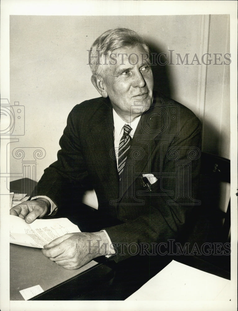 1941 Press Photo Politician John Davies Primary Republican Candidate NY Mayor - Historic Images