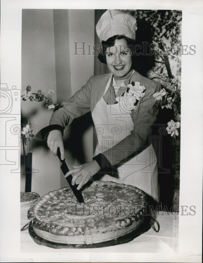 1953 Press Photo Kathryn Eisenhower Niece of President Eisenhower - Historic Images