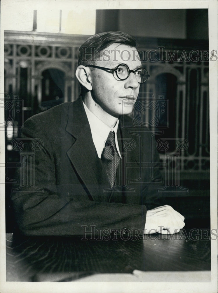 1931 Press Photo Harry Elbers in court for his murder trial - Historic Images