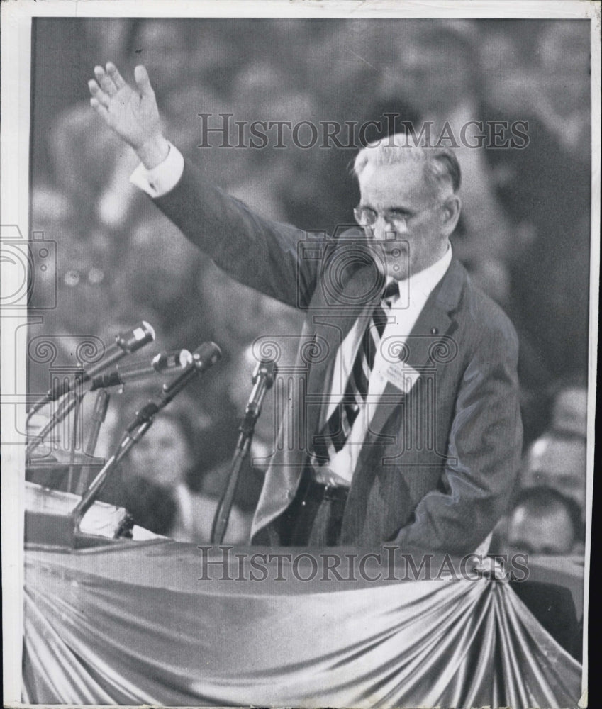 1956 Press Photo Rep John McCormack of Massachusetts - Historic Images