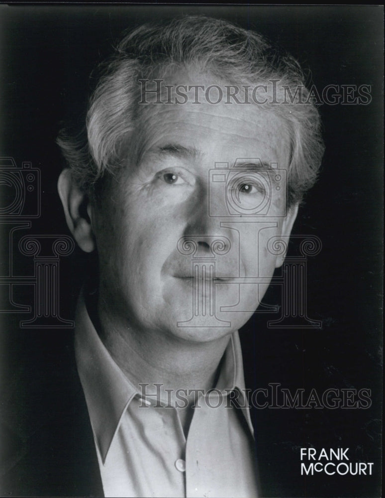 1993 Press Photo Frank McCourt Irish-American teacher. - Historic Images