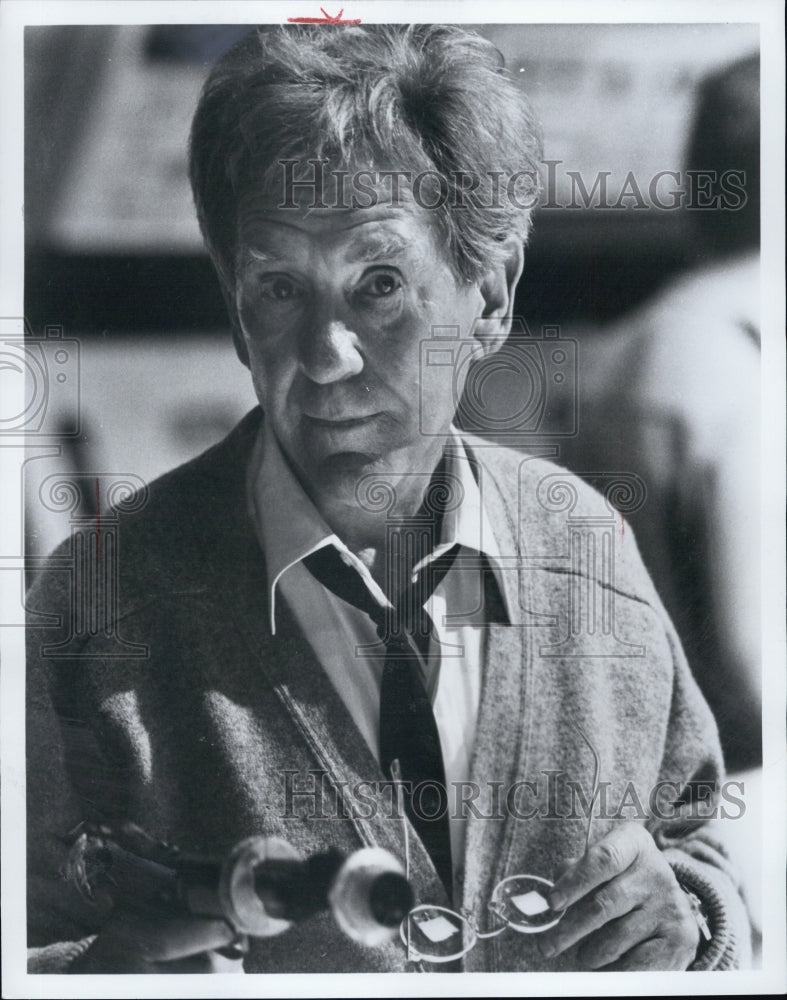 1978 Press Photo Actor Burgess Meredith in "The Return of Captain Nemo" - Historic Images