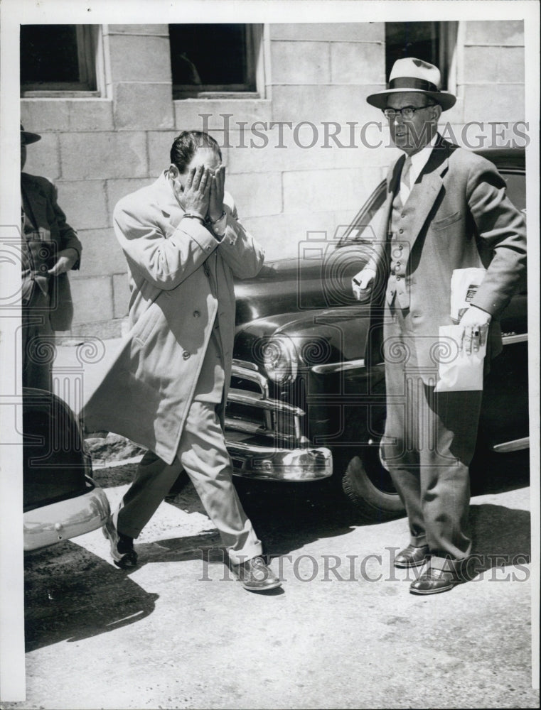 1952 Jerry Meola Brought in by State Police - Historic Images