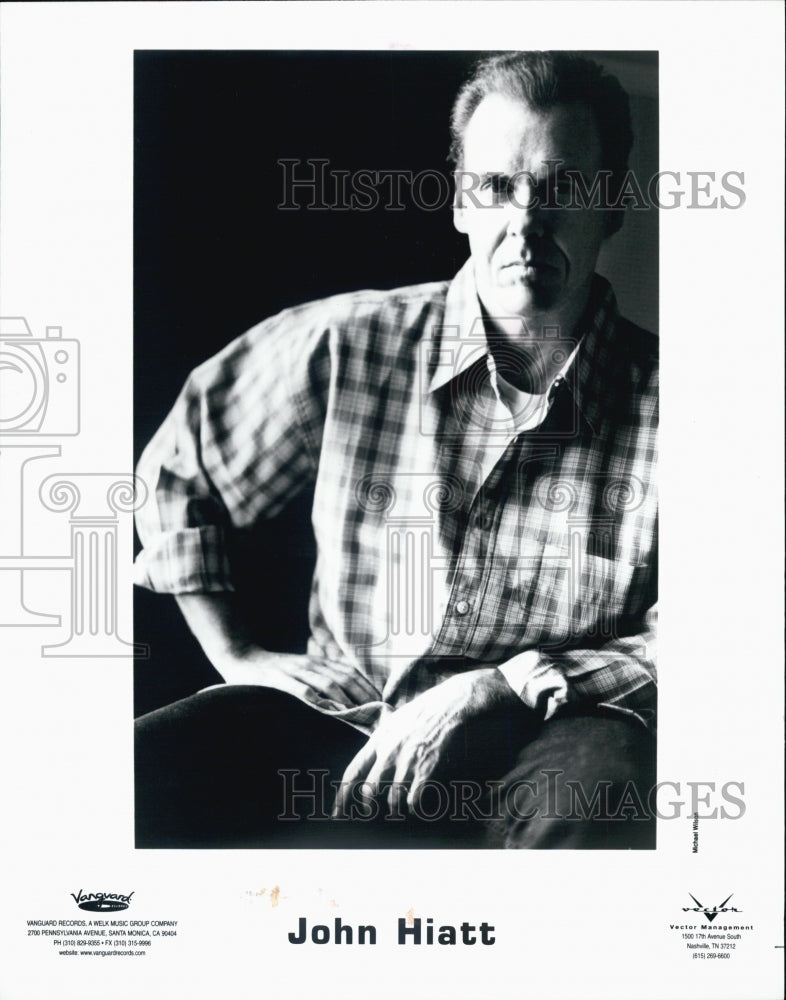 2001 Press Photo John Hiatt - Historic Images