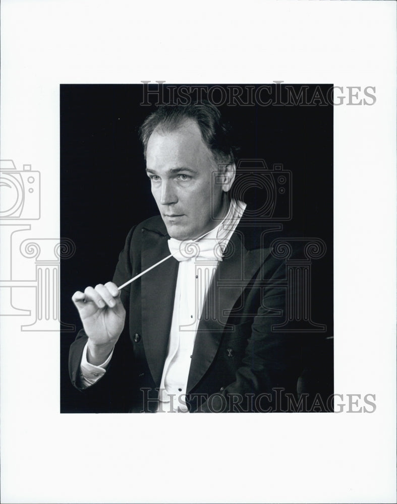 Press Photo Jeffrey Rick, Music Director. - Historic Images