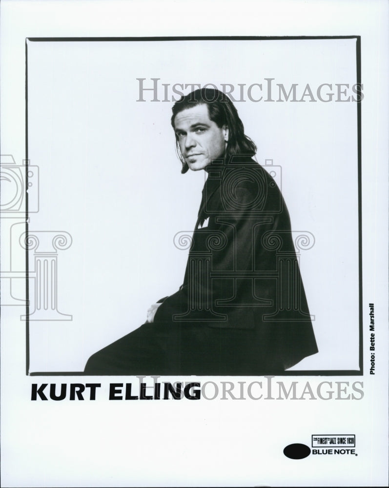 Press Photo American jazz vocalist Kurt Elling - Historic Images