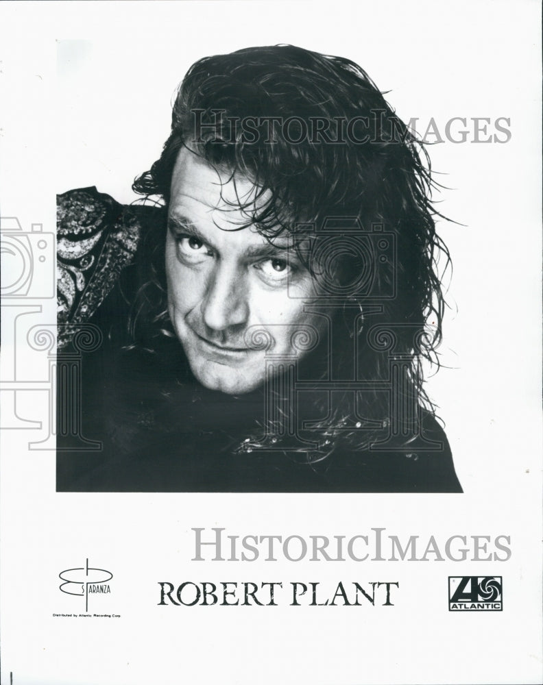 1993 Press Photo Robert Plant English singer and songwriter . - Historic Images