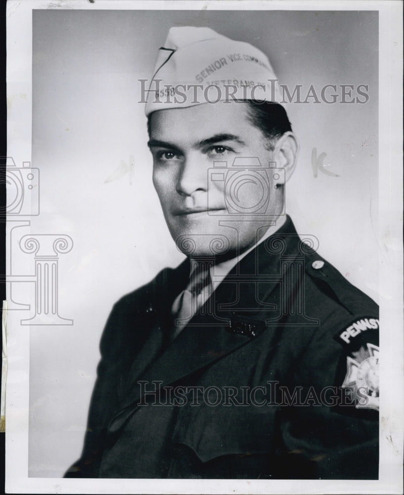 1951 Press Photo Frank C. Hilton, Senior Vice Commander-in-Chief - Historic Images