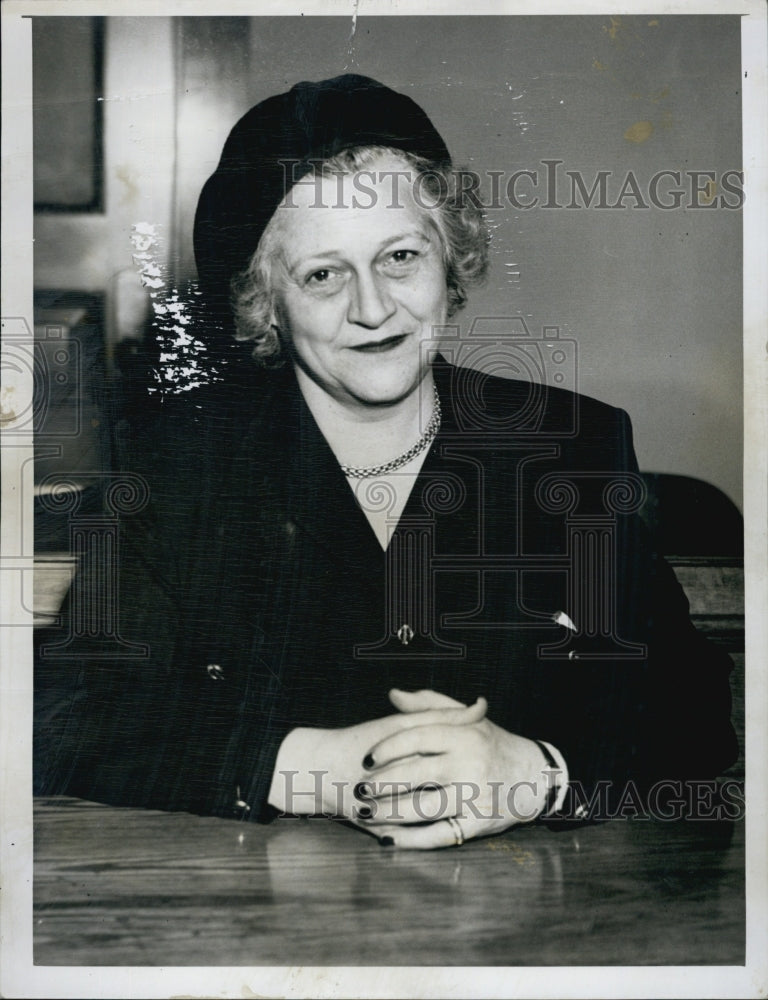 1953 Press Photo Pauline Fenno - Historic Images