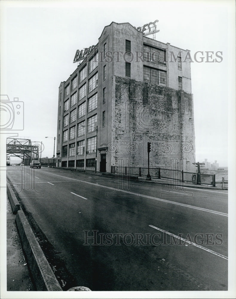 1987 Press Photo Rapid Press Building - Historic Images