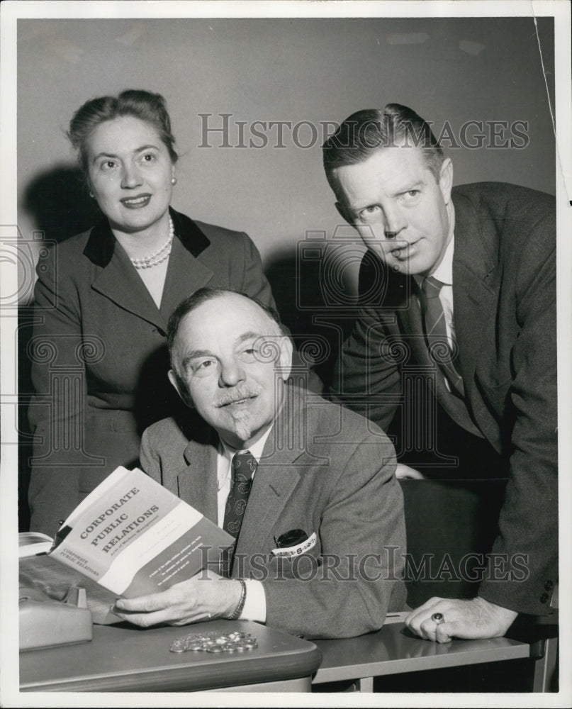 1958 Press Photo Howard Stephenson Carol Hills &amp; Wesley Pratzner - Historic Images