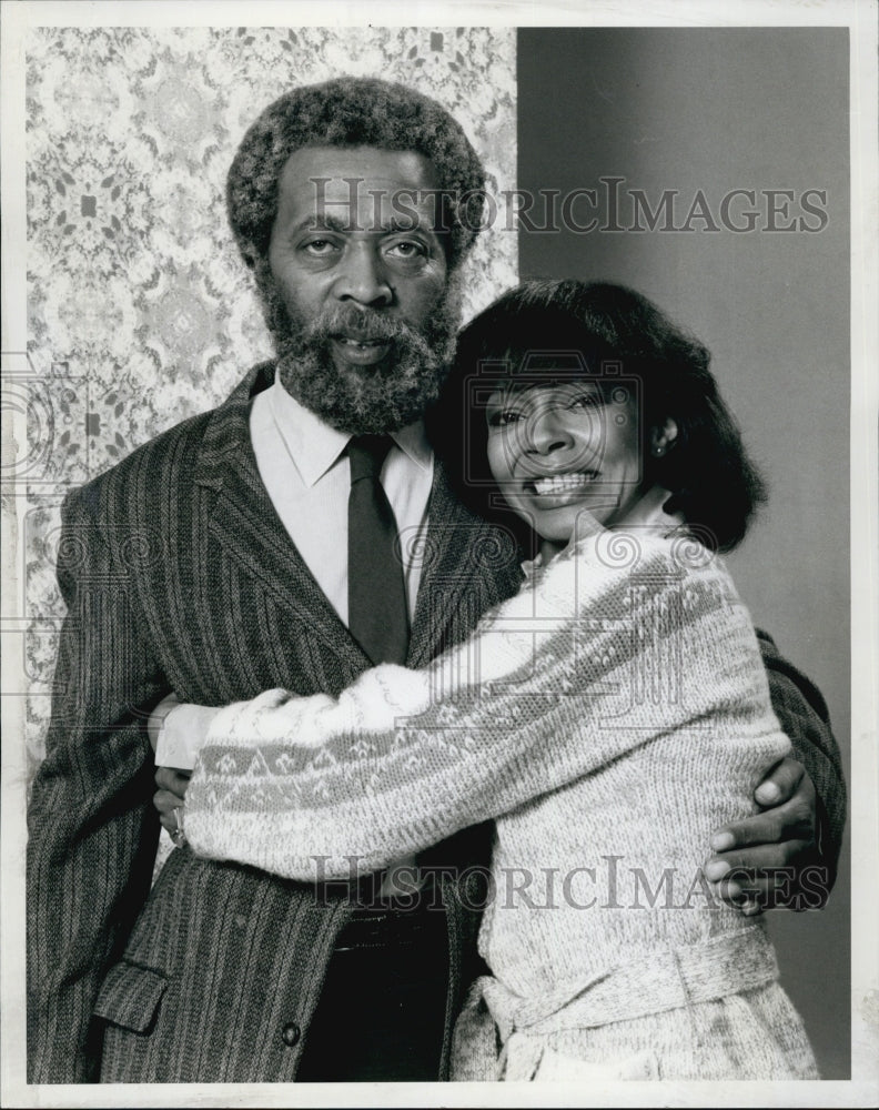 Press Photo Actor Whitman Mayo &amp; Carol Cole - Historic Images