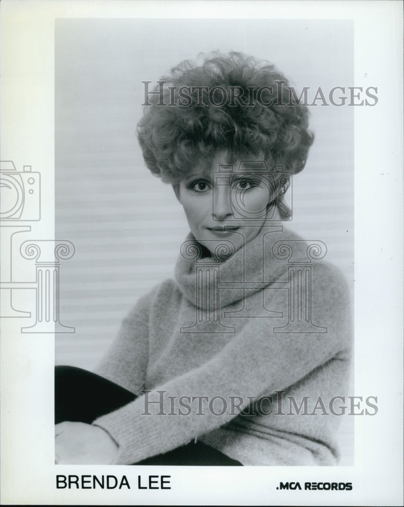 2002 Press Photo Singer Brenda Lee on MCA Records - Historic Images