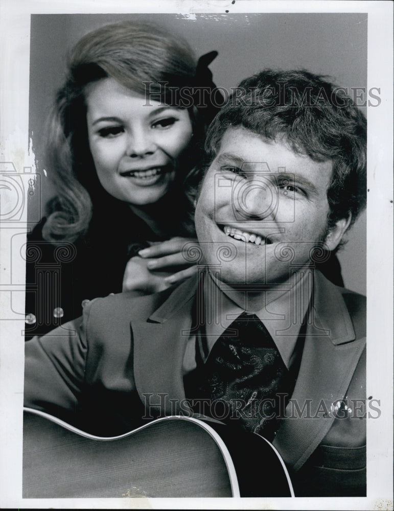 1969 Press Photo Eddie Hodges &amp; Kathy Garner - Historic Images