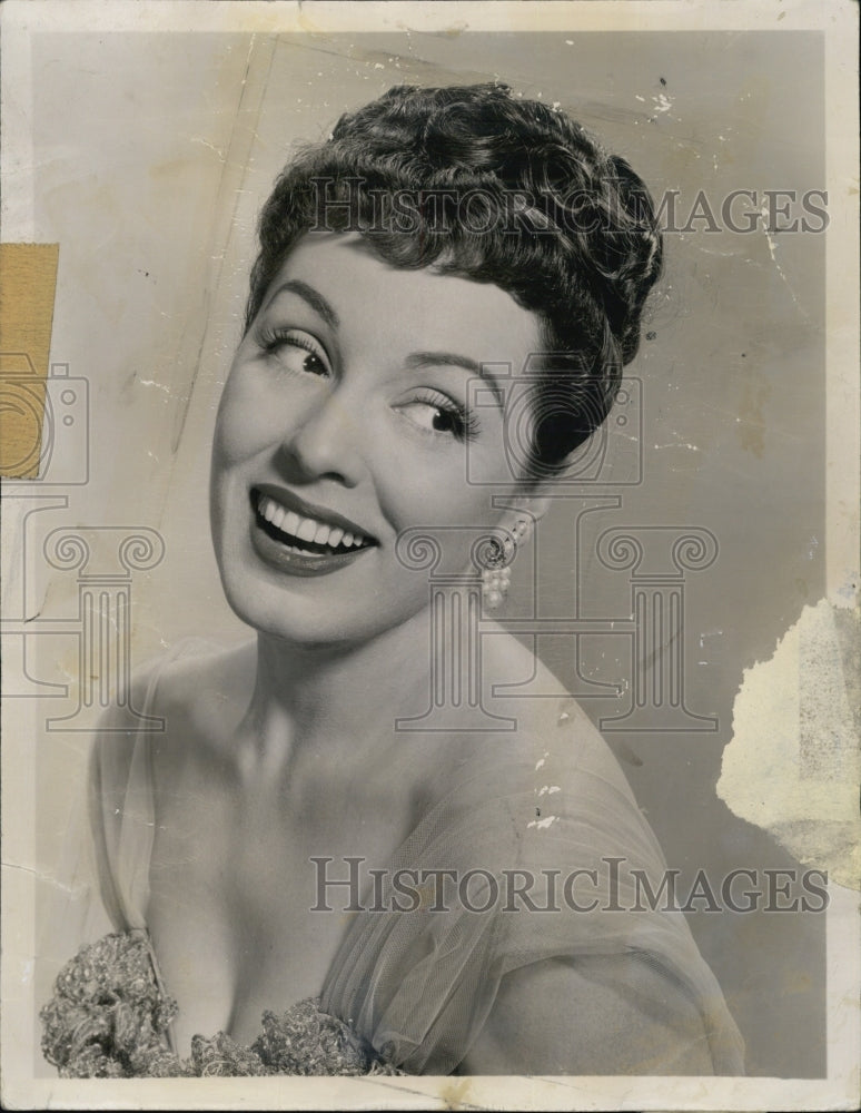 1956 Press Photo Marguerite Piazza American soprano and entertainer. - Historic Images