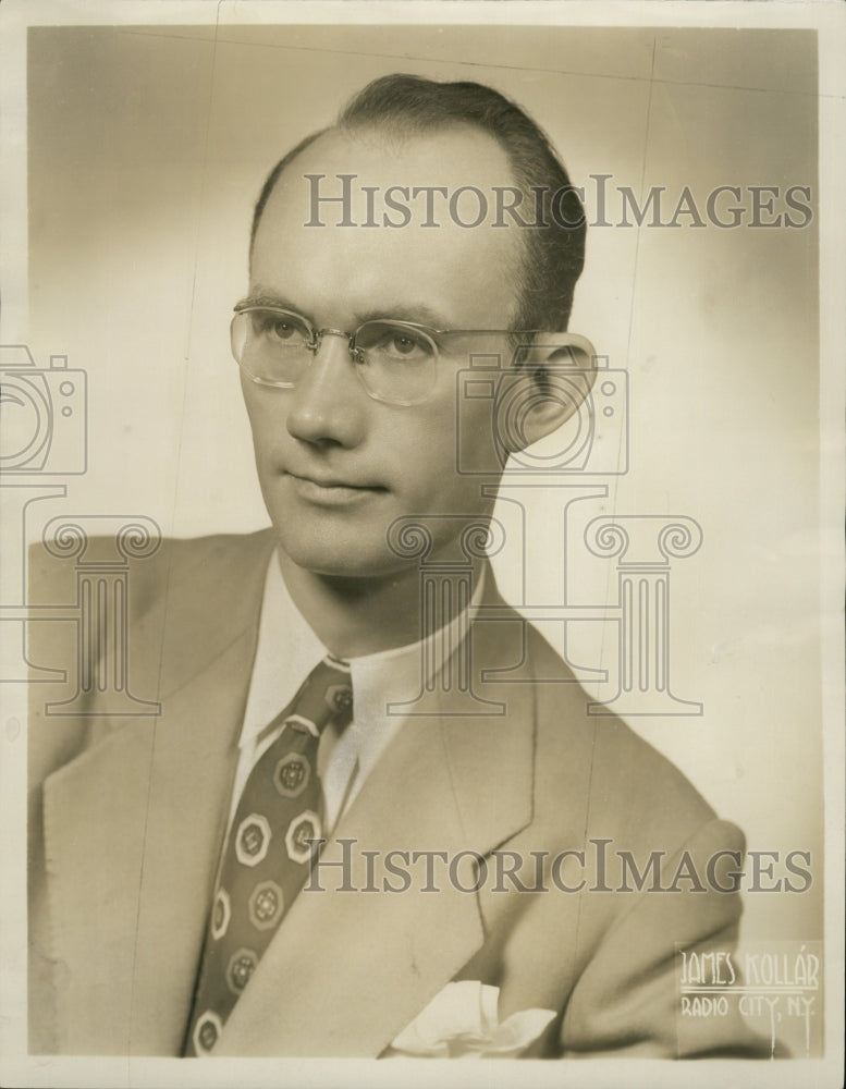 1948 Press Photo orchestra leader Lyle Davis - Historic Images