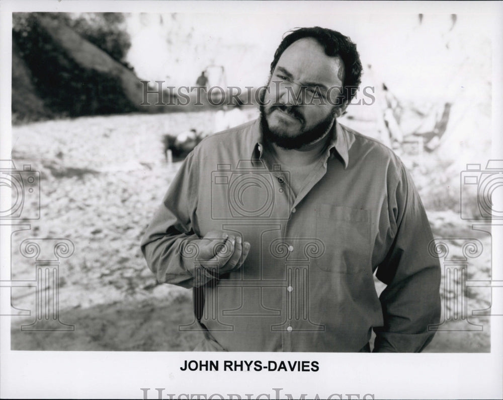 1994 Press Photo Actor John Rhys-Davies - Historic Images