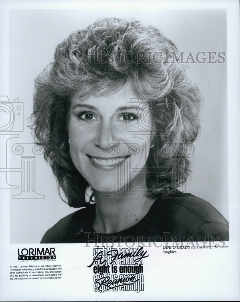 1987 Lani O'Grady Stars In Eight Is Enough - Historic Images