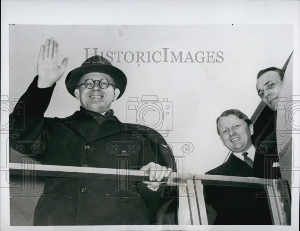 1947 Soviet Amb to US Nicolai Novikov - Historic Images