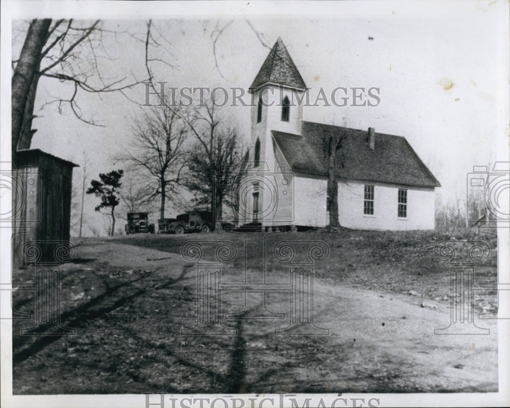 1959 Press Photo Pleasantview Baptist Church near Carson-Newman College - Historic Images