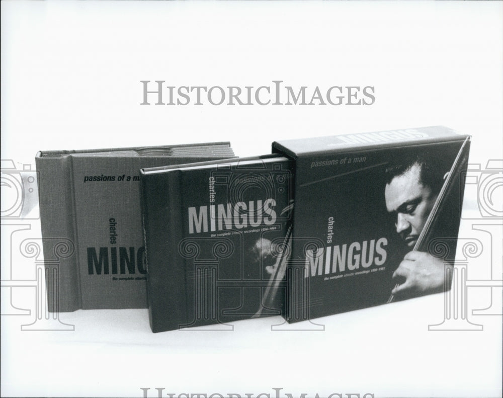 Press Photo Charlie Mingus Box Set - Historic Images