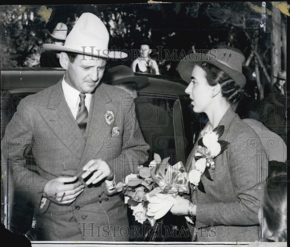 1939 Press Photo Prince Frederick of Denmark &amp; Princess Ingrid - Historic Images