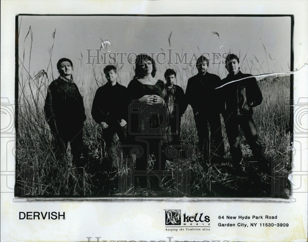Press Photo Music group Dervish - Historic Images