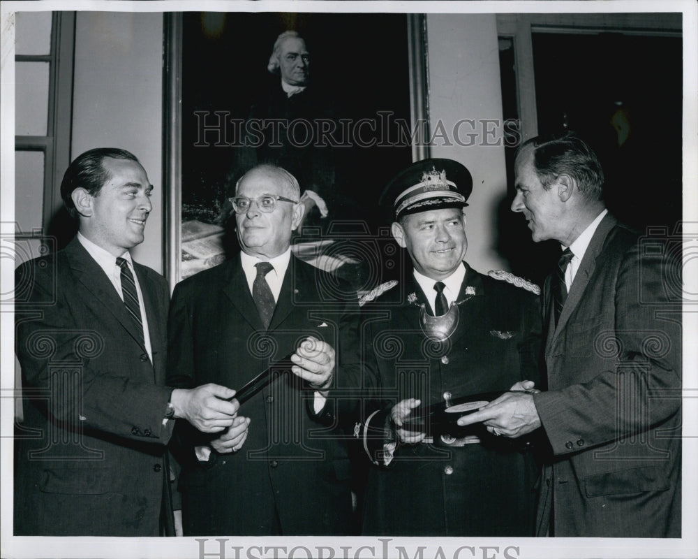 1965 Press Photo H. Hoffman, John Riley, Mark Bortman, John Riley, Loring Grimes - Historic Images