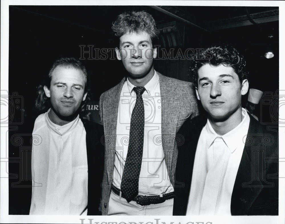 1988 Press Photo M Hoffman,R Stevenson and Patrick Dempsey - Historic Images