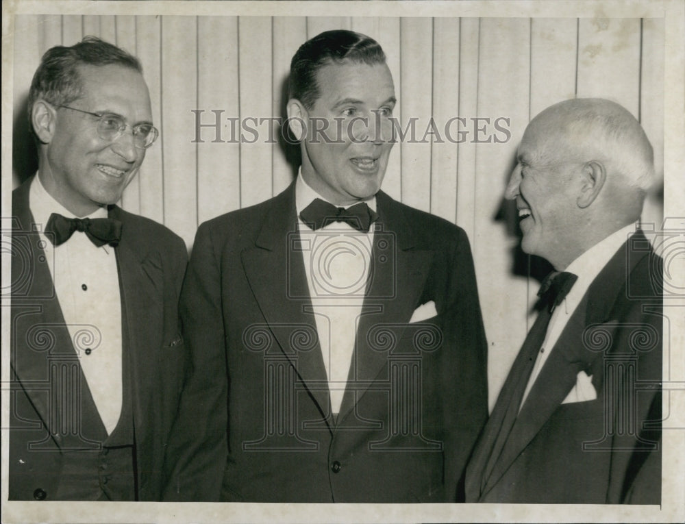 1950 Horace Hildreth,Don Mitchell &amp; Dr Carl S Ell - Historic Images