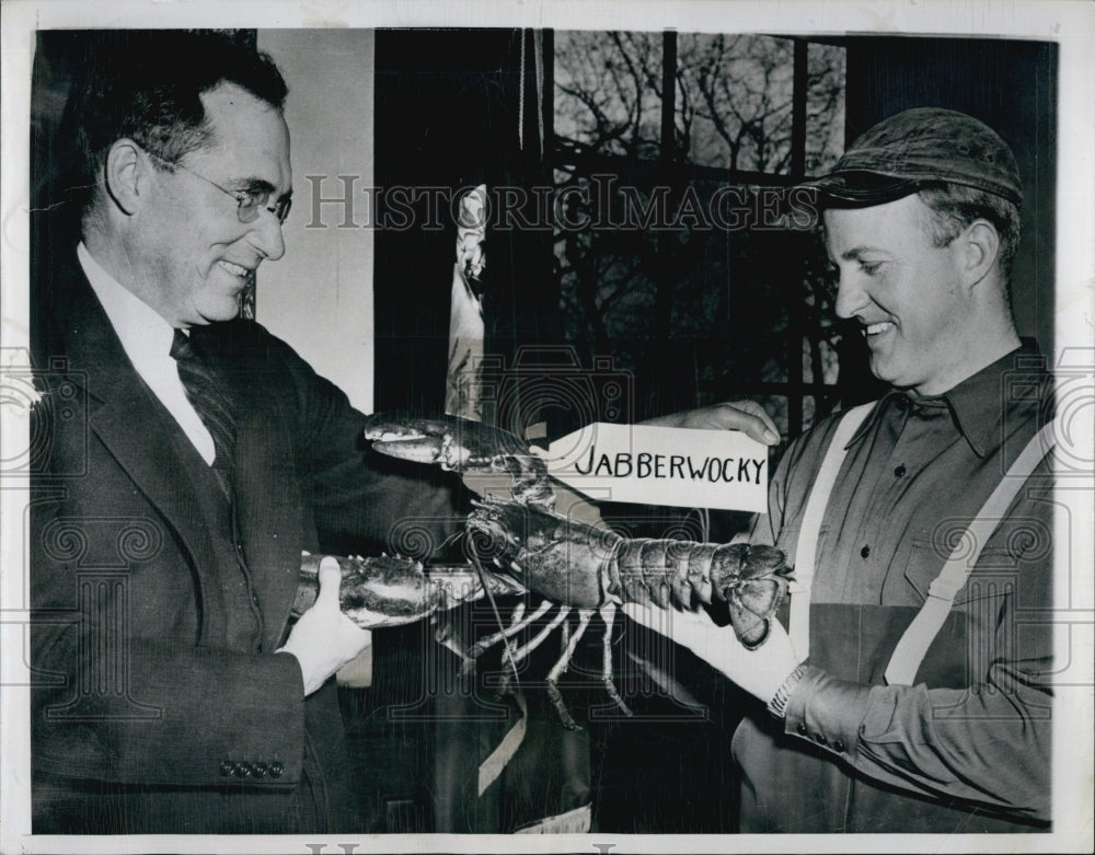 1948 Press Photo Gov Horace Hildreth &amp; Irvin McConchie - Historic Images