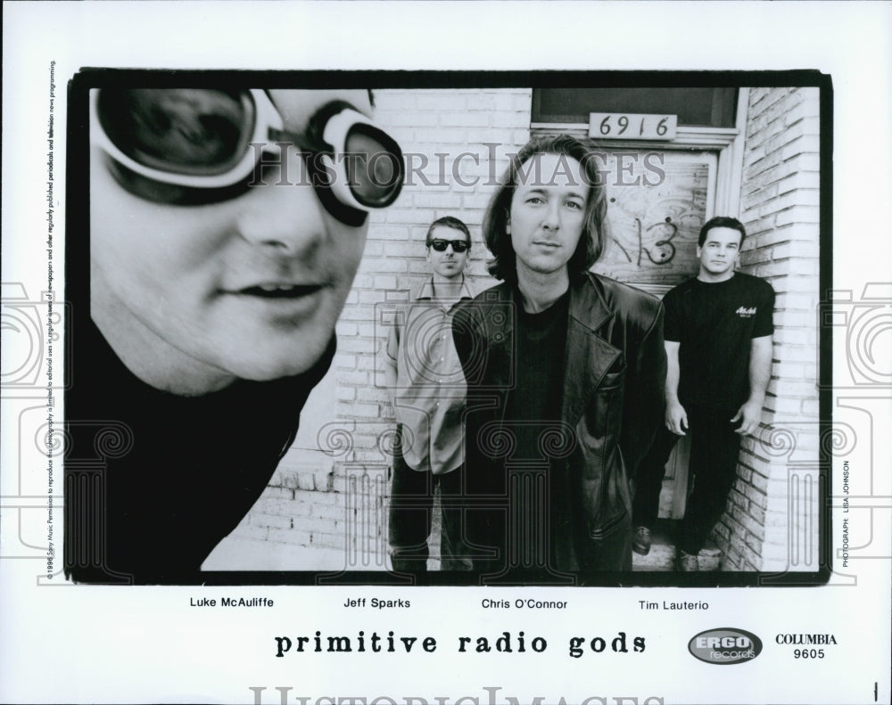 Press Photo Primative Radio Gods Band - Historic Images