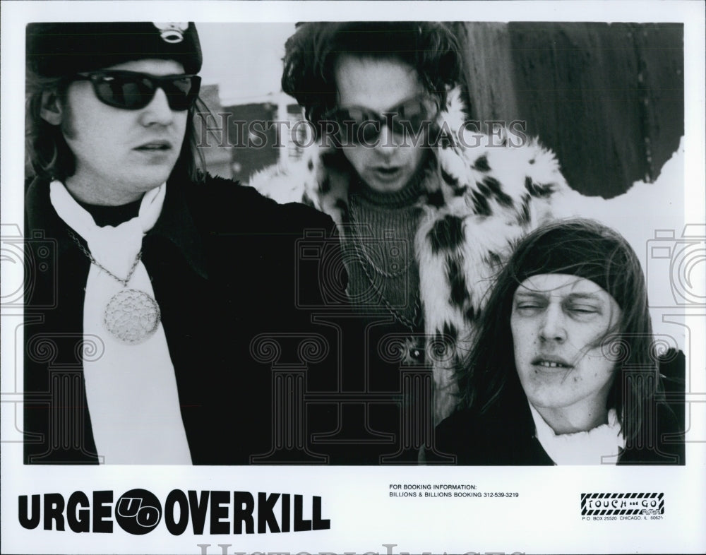 Press Photo Band Urge To Overkill - Historic Images