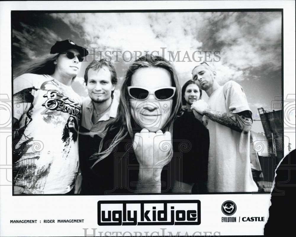 Press Photo Rock Band Ugly Kid Joe - Historic Images