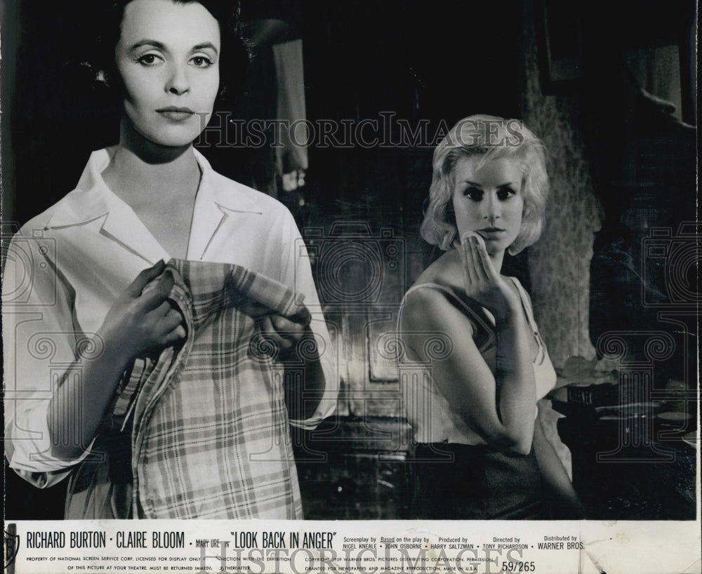 1959 Press Photo Look Back in Anger Warner Bros. Film - Historic Images