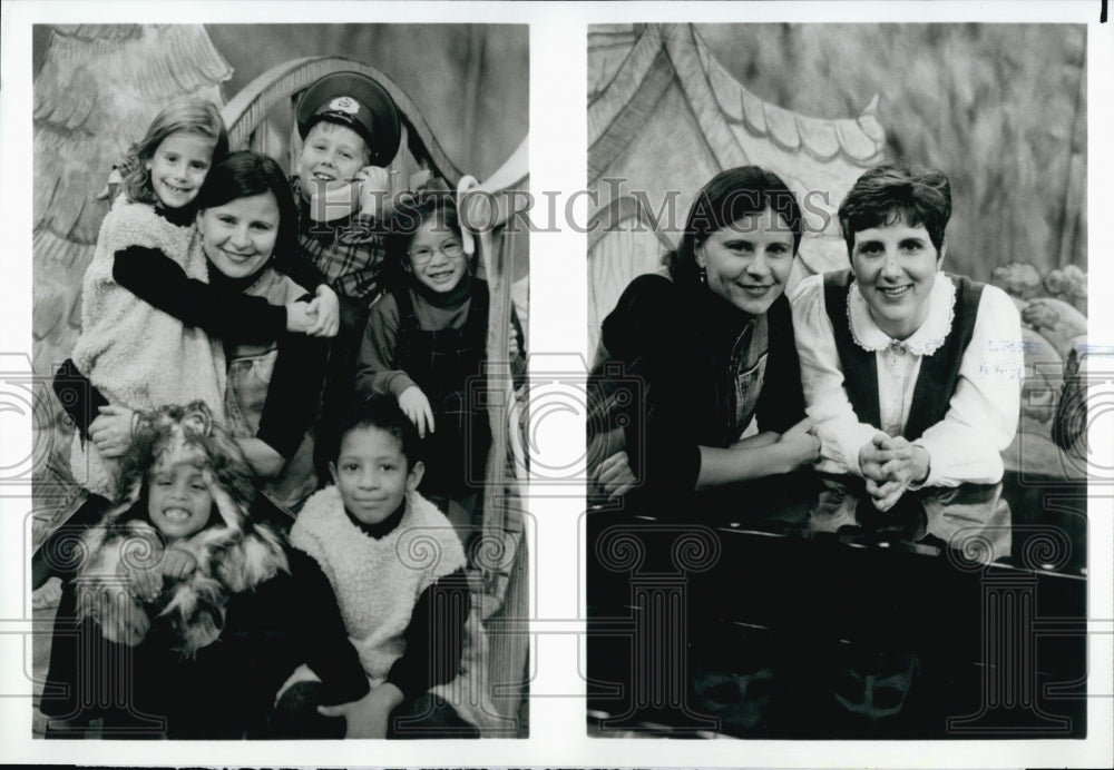 1994 Press Photo Celebrate Storytelling with Tracey Ullman Soprano Dawn Upshaw - Historic Images