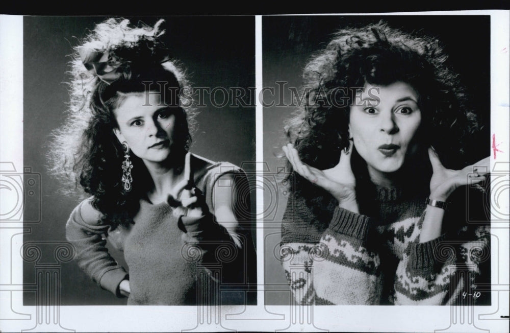 1987 Press Photo Tracey Ullman,comedian - Historic Images