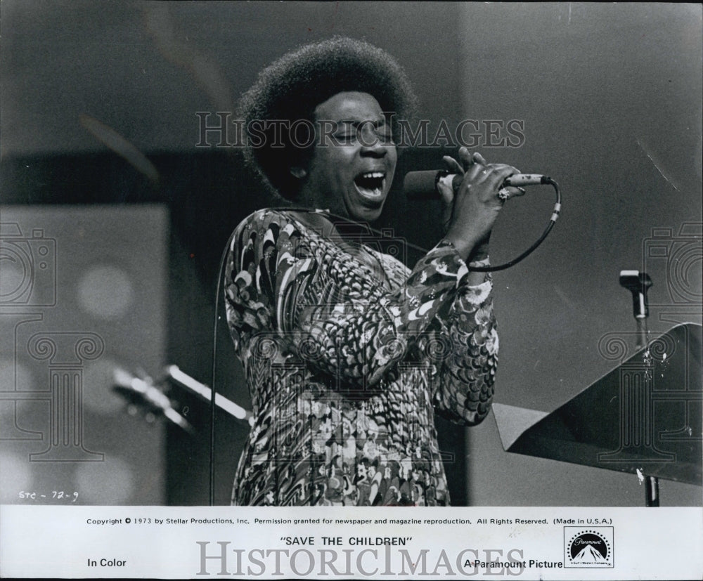 1973 Press Photo Entertainer, Jackie Verdell - Historic Images