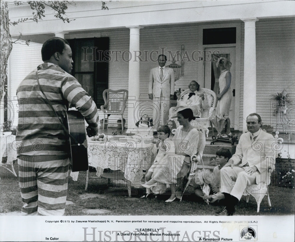 1976 Press Photo Roger Mosley in &quot;Leadbelly&quot; - Historic Images