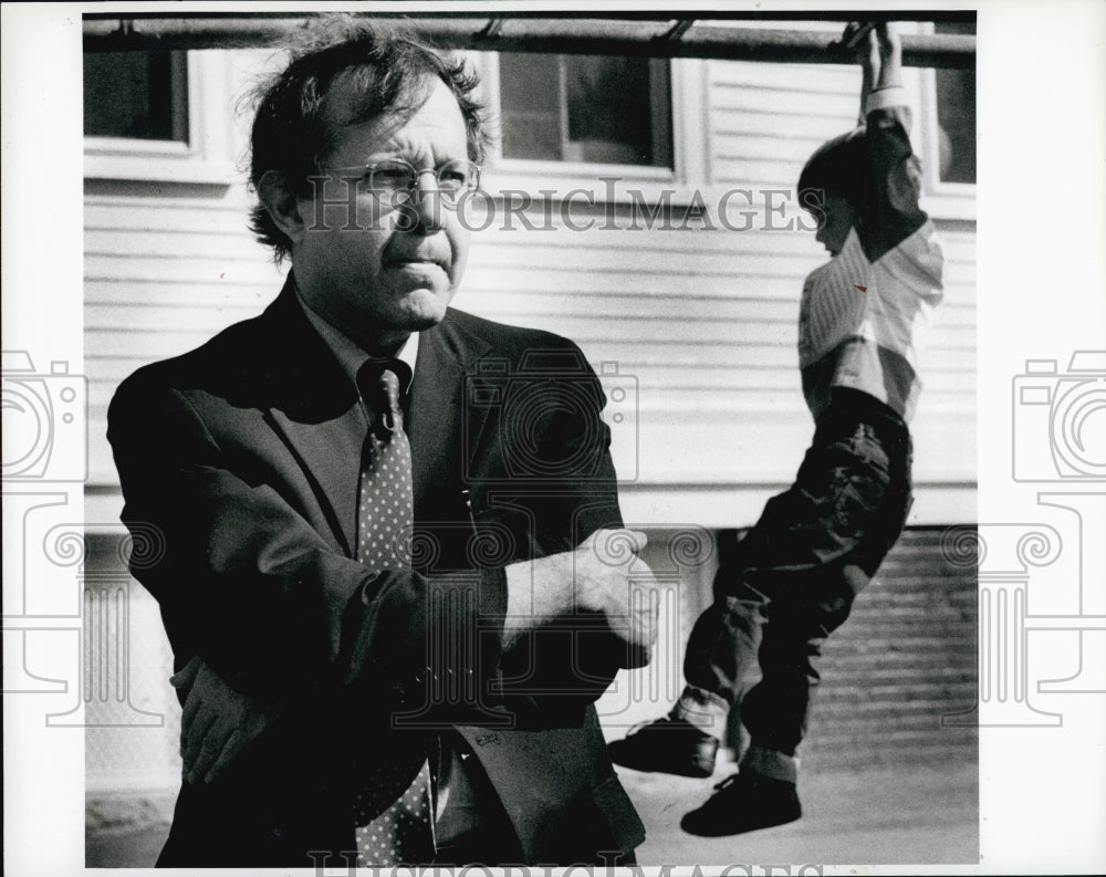 1991 Press Photo Author Jonathan Kozol - Historic Images